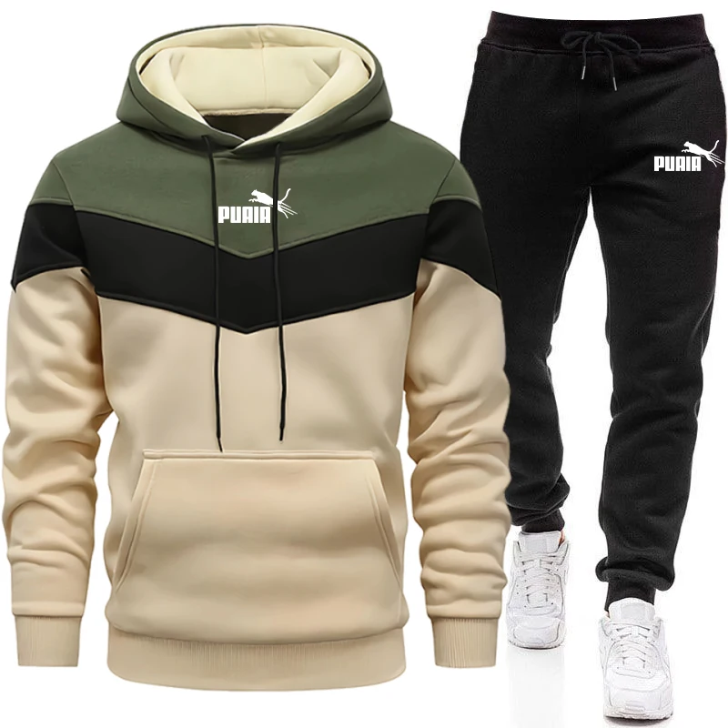 Men'S Fashion For 2026 - Men's Set/Hoodie/Pants 2026 Autumn Winter Daily