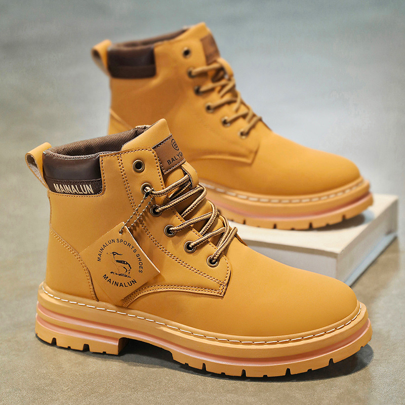 Men'S Fashion News - Classic Men High Top Boots High