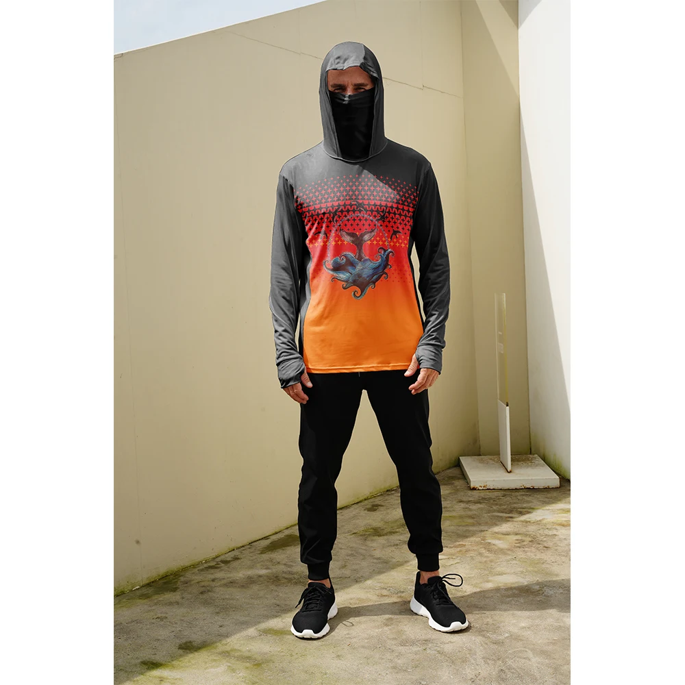 Men'S Fashion For Summer 2026 - Fishing Shirts Men Sun Protection Hoodie