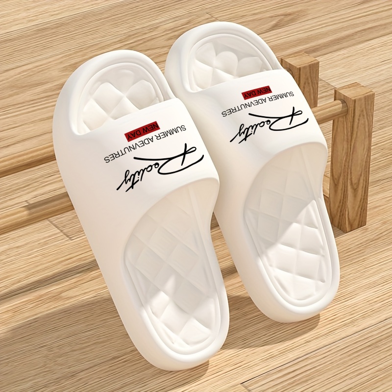 Men'S Fashion News - Couples Slippers Women Men Soft Chunky
