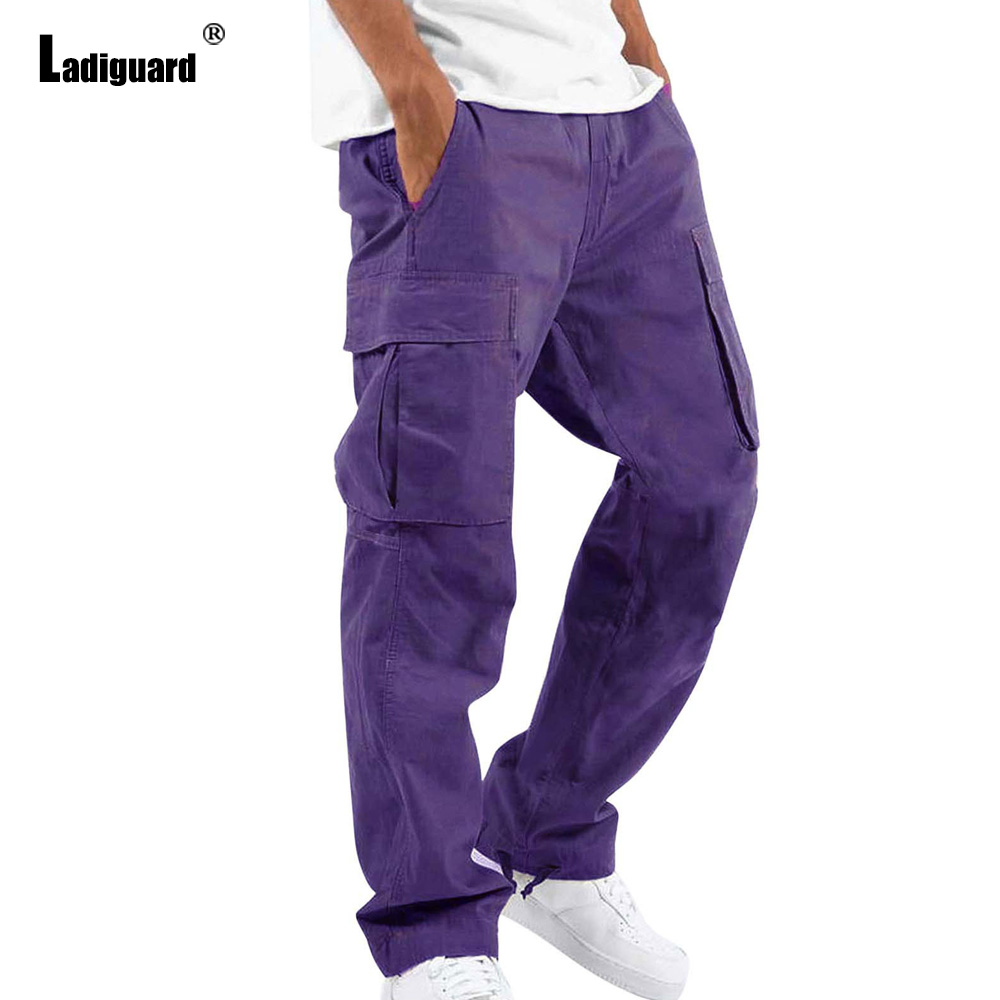 Men'S Fashion Khaki Pants - Plus Size 5xl Mens Multi-Pockets Trouser