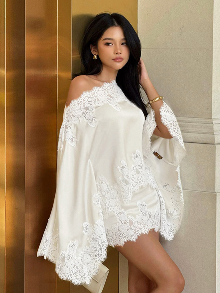 Elegant Lace Patchwork Women's - Men'S Fashion Rules 评论和价格