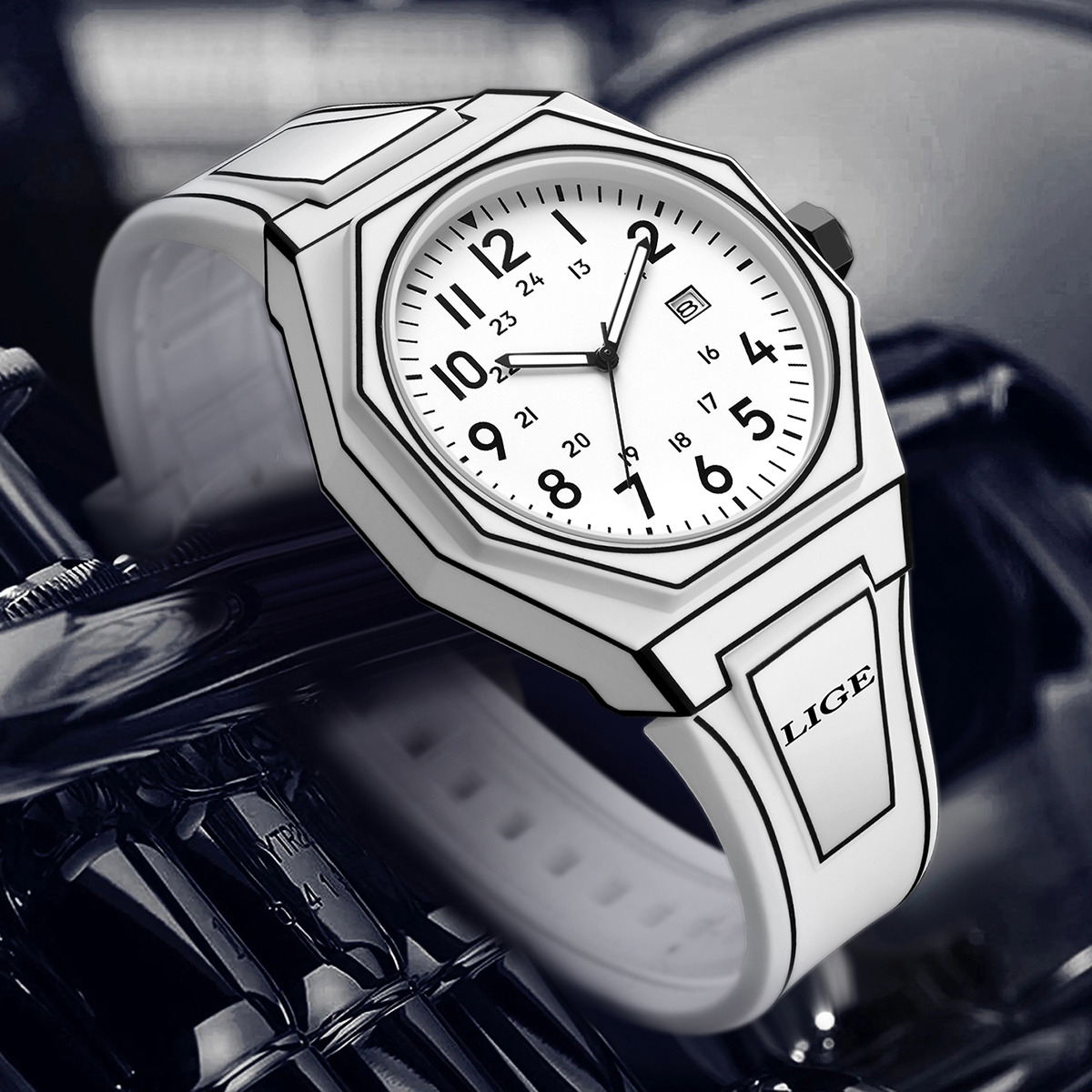 LIGE New Men Watch Military Me - Men'S Fashion Box 评论和价格