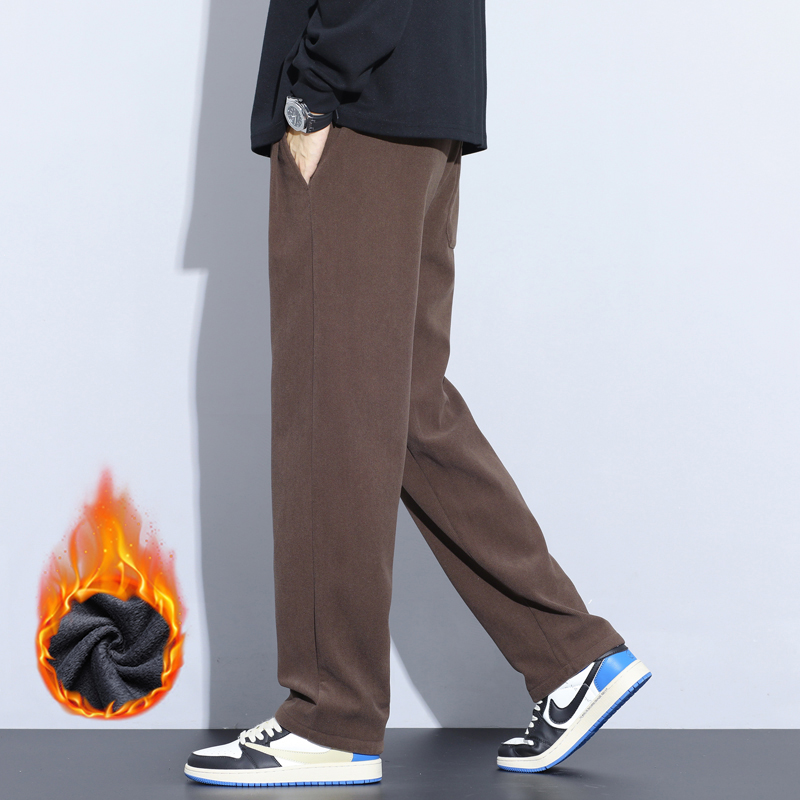 Coffee Khaki Black Gray Loose  - Men'S Fashion Khaki Pants 评论和价格