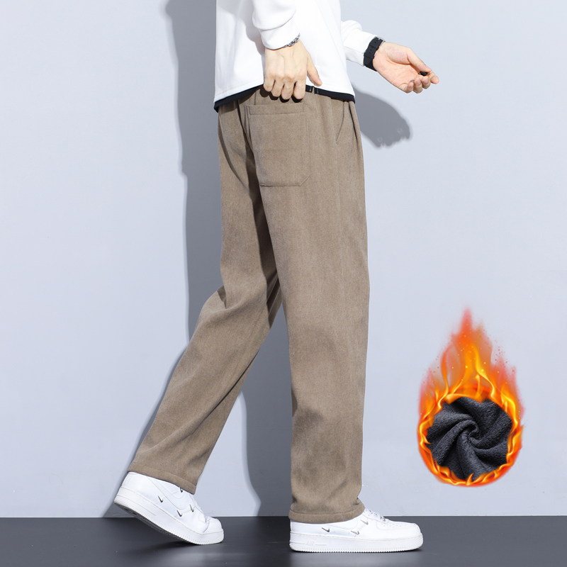 Coffee Khaki Black Gray Loose  - Men'S Fashion Khaki Pants 评论和价格
