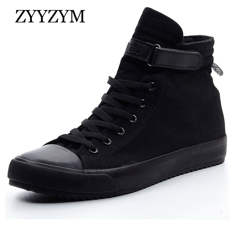 Men Canvas Shoes Fashion high  - Mens Fashion Help 评论和价格