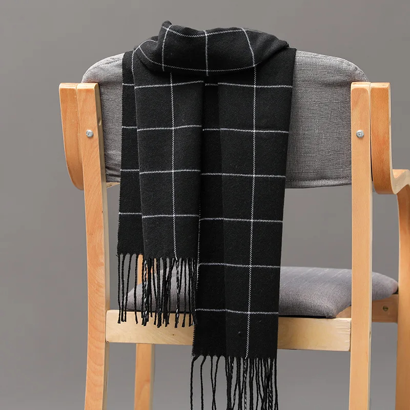 2023 New Winter Men Scarf Keep - Men Scarf Wool 评论和价格