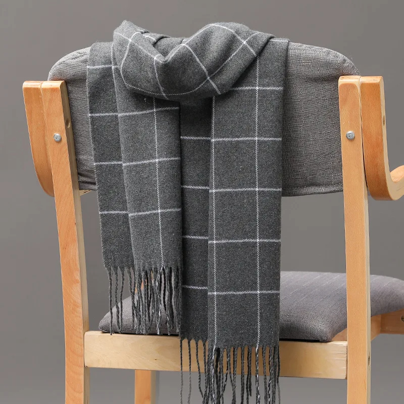 2023 New Winter Men Scarf Keep - Men Scarf Wool 评论和价格
