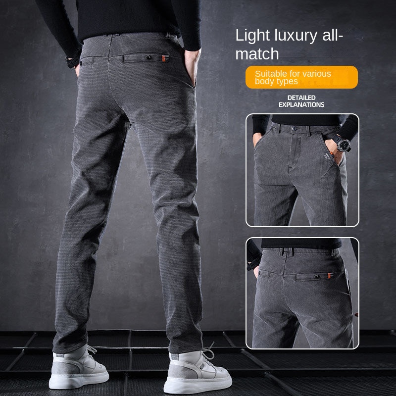 High Quality Harajuku Fashion  - Men'S Fashion Linen Pants 评论和价格