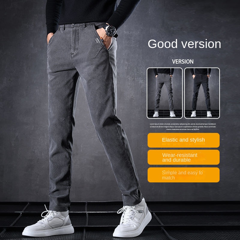 High Quality Harajuku Fashion  - Men'S Fashion Linen Pants 评论和价格