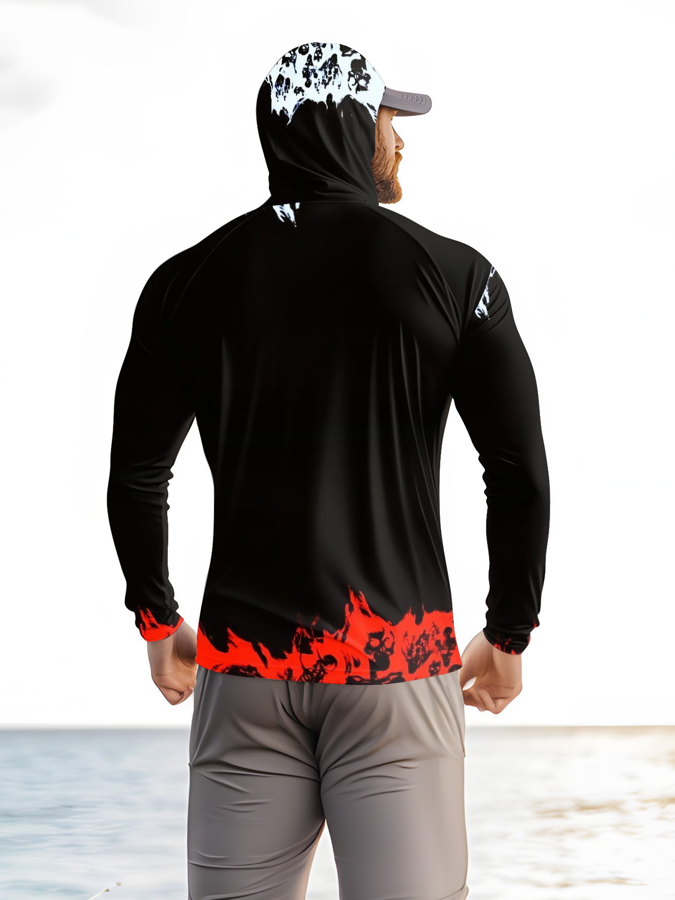Men Hood Fishing Shirt long sl - Men'S Fashion For Summer 2026 评论和价格