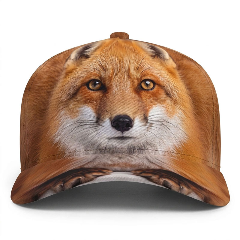Red Fox Custom Baseball Cap Ru - Trucker Hat Cap 评论和价格