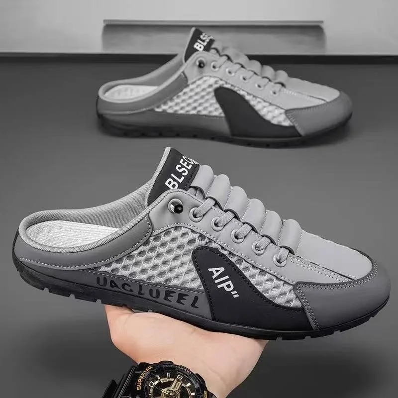 Men's Fashion Soft-soled Half  - Men'S Fashion Videos 评论和价格