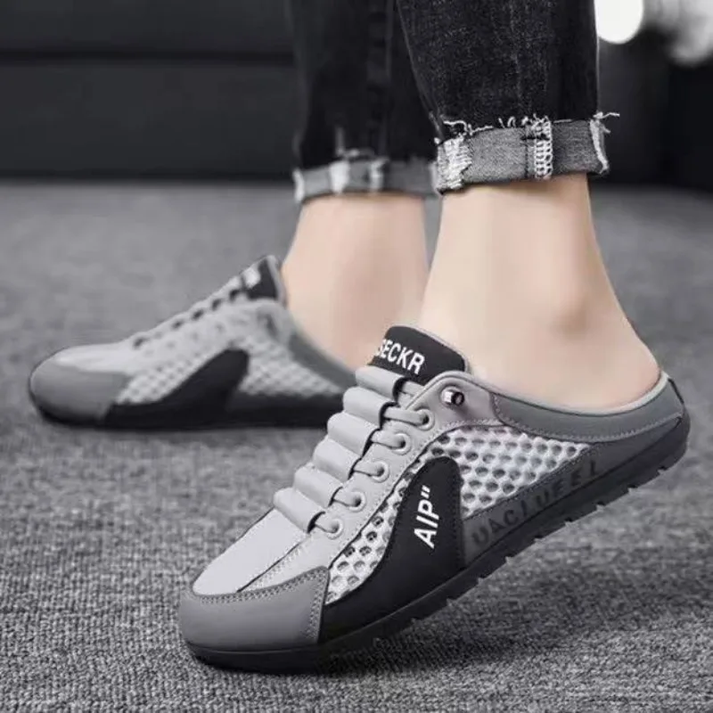 Men's Fashion Soft-soled Half  - Men'S Fashion Videos 评论和价格