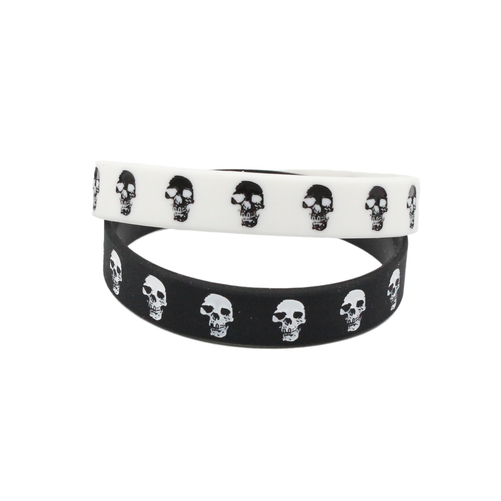 1PC New Casual Skull Silicone  - Men'S Fashion Now 评论和价格