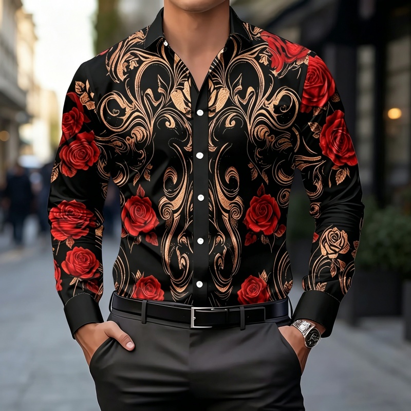 2026 new men's shirt fashion p - Men'S Fashion For 2026 评论和价格