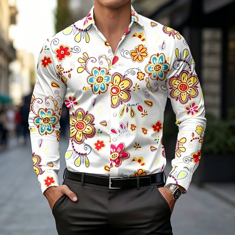 2026 new men's shirt fashion p - Men'S Fashion For 2026 评论和价格