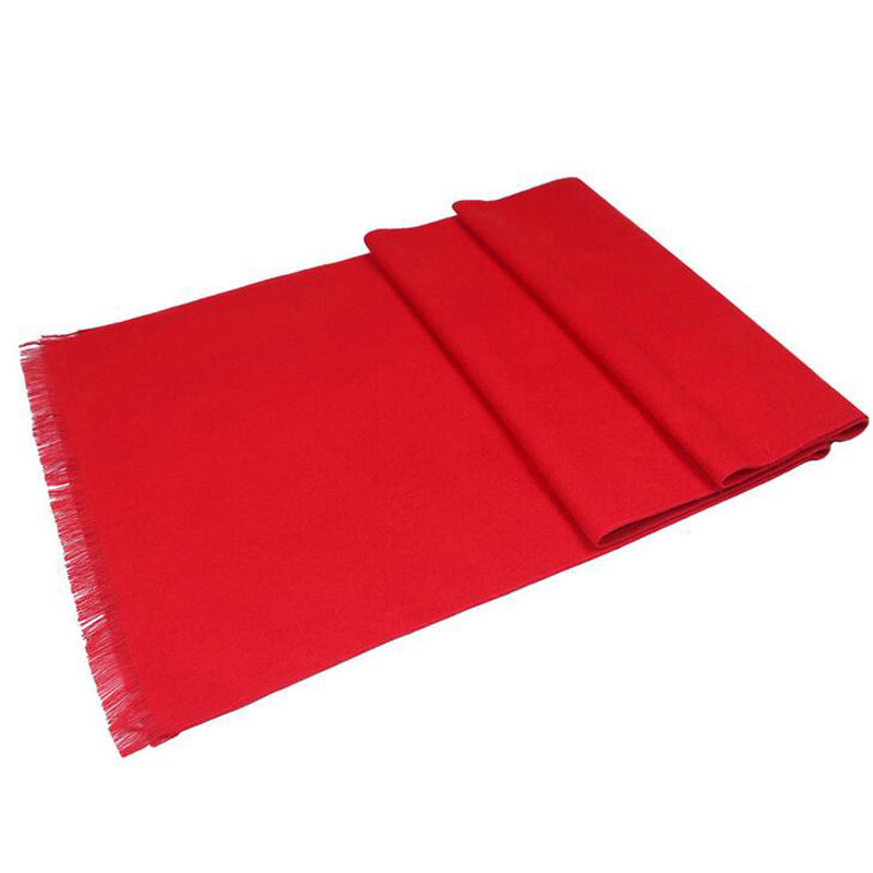 Fashion Winter Solid Color Men - Men Scarf Wool 评论和价格
