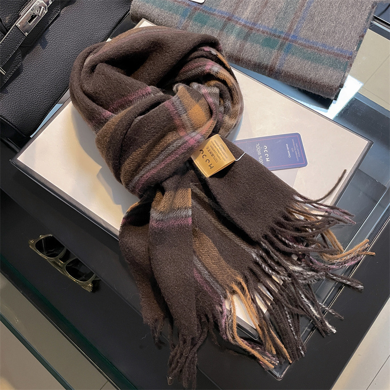 High Quality Pure 100% Wool Me - Men Scarf Wool 评论和价格
