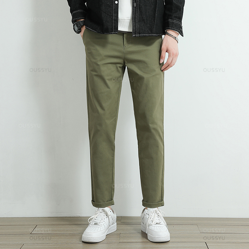 2026 Autumn Khaki Chino Casual - Men'S Fashion Khaki Pants 评论和价格