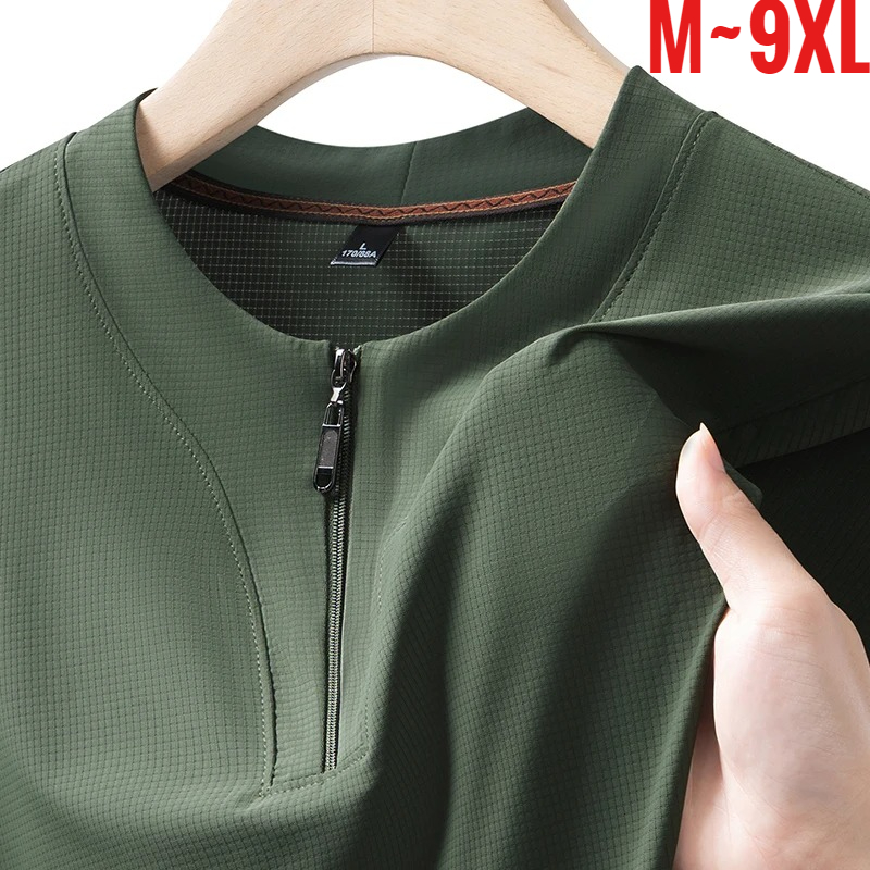 Big Size 9XL Men's Ice Silk He - Men'S Fashion For Summer 2026 评论和价格