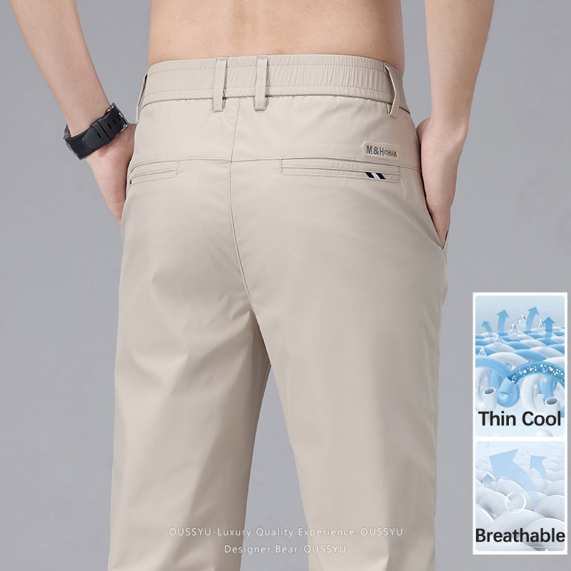 Summer Thin Men's Casual Pants - Men'S Fashion Khaki Pants 评论和价格