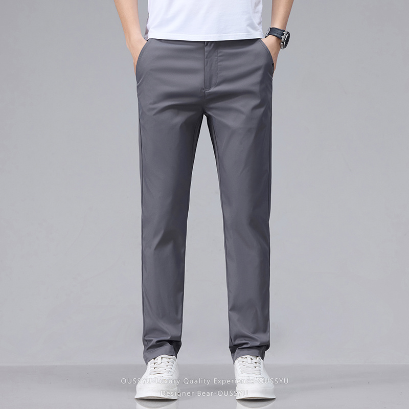 Summer Thin Men's Casual Pants - Men'S Fashion Khaki Pants 评论和价格