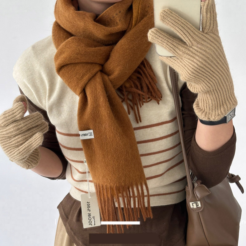 Elegant Good Quality 100% Wool - Men Scarf Wool 评论和价格