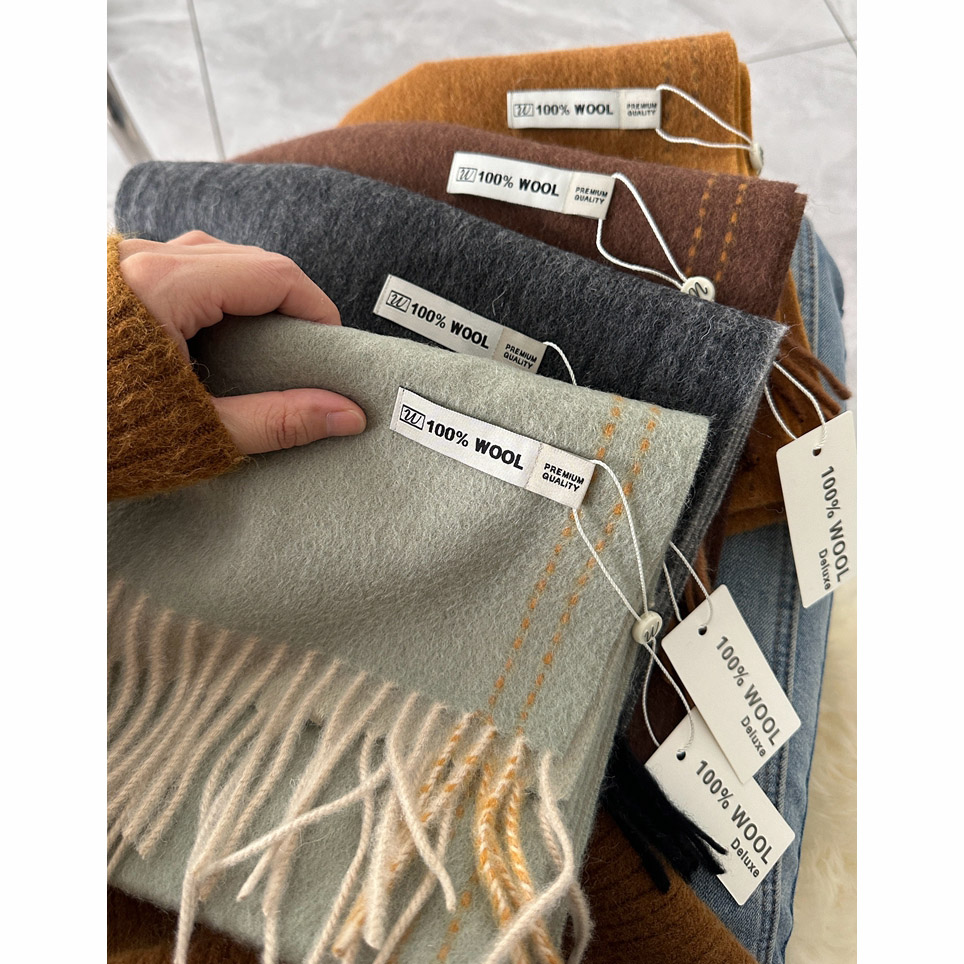 Elegant Good Quality 100% Wool - Men Scarf Wool 评论和价格