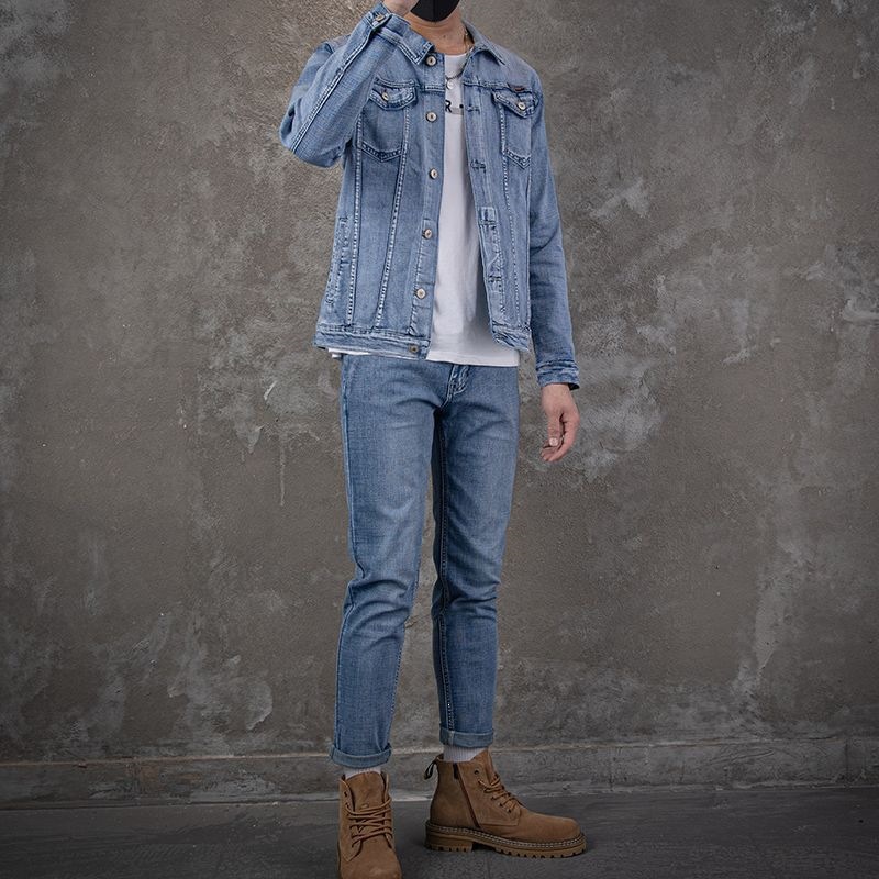 2026 Fashion Casual Men's Deni - Mens Fashion Denim Jacket 评论和价格