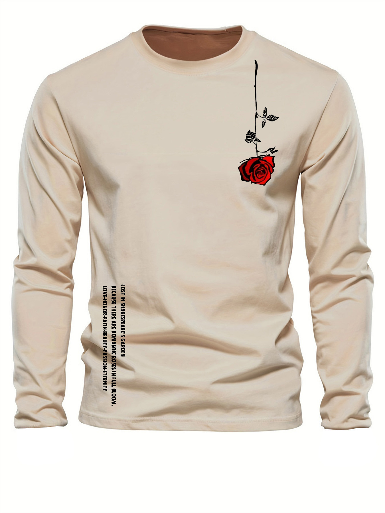 100% pure cotton men's long sl - Men'S Fashion For Summer 2026 评论和价格