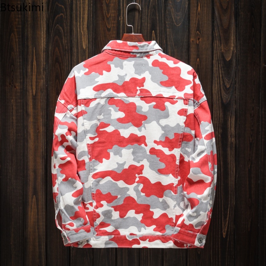Spring Autumn Men's Fashion De - Mens Fashion Denim Jacket 评论和价格