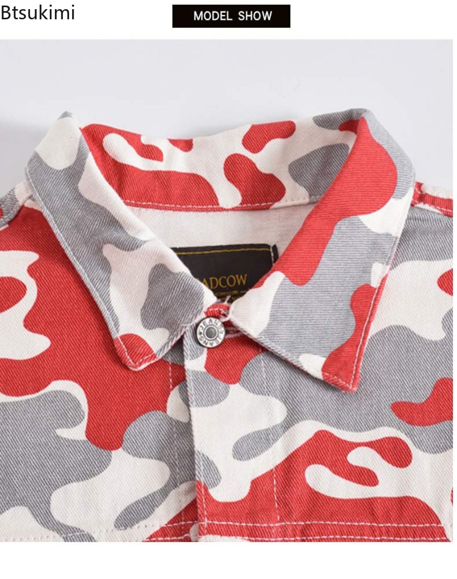 Spring Autumn Men's Fashion De - Mens Fashion Denim Jacket 评论和价格