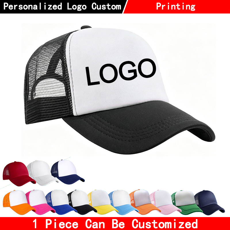 Customized Printed Logo Unisex - Trucker Hat Cap 评论和价格