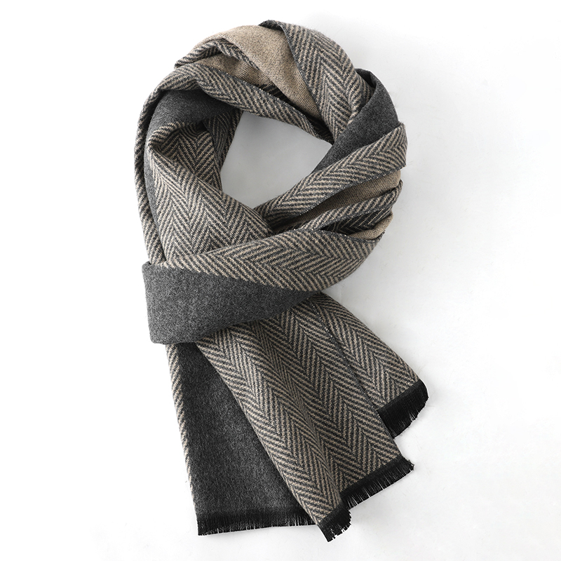 Luxury Winter Men Scarf Shawl  - Men Scarf Wool 评论和价格