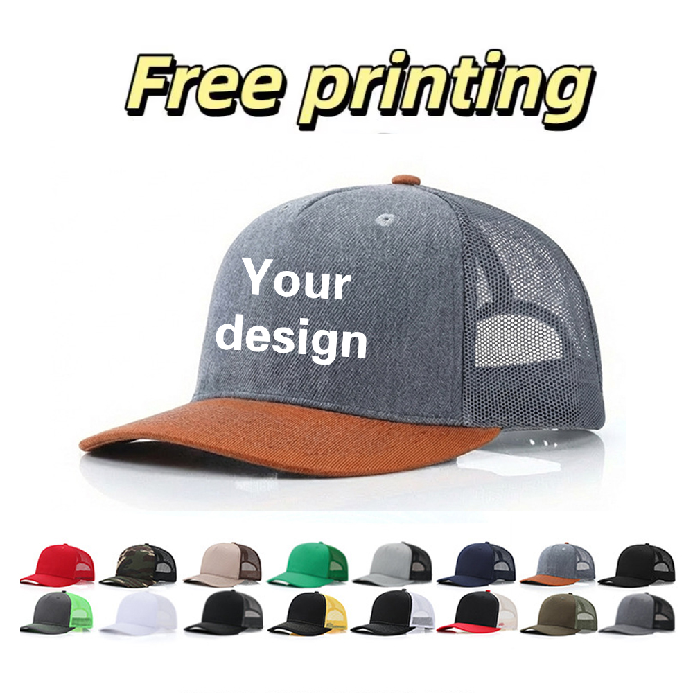 Custom Cap Print With Logo Per - Trucker Hat Cap 评论和价格