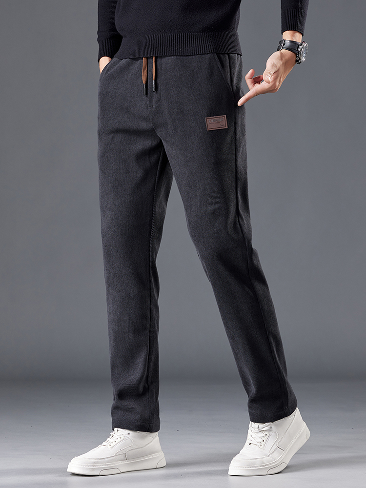Men's Corduroy Pants Autumn Ne - Men'S Fashion Khaki Pants 评论和价格