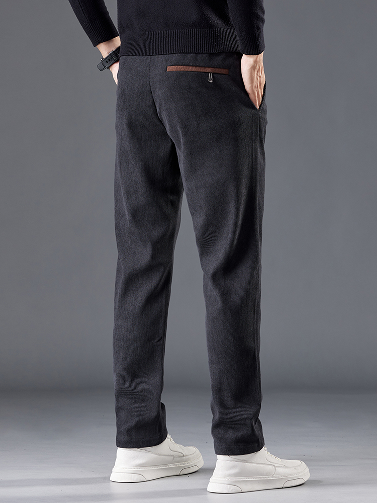 Men's Corduroy Pants Autumn Ne - Men'S Fashion Khaki Pants 评论和价格