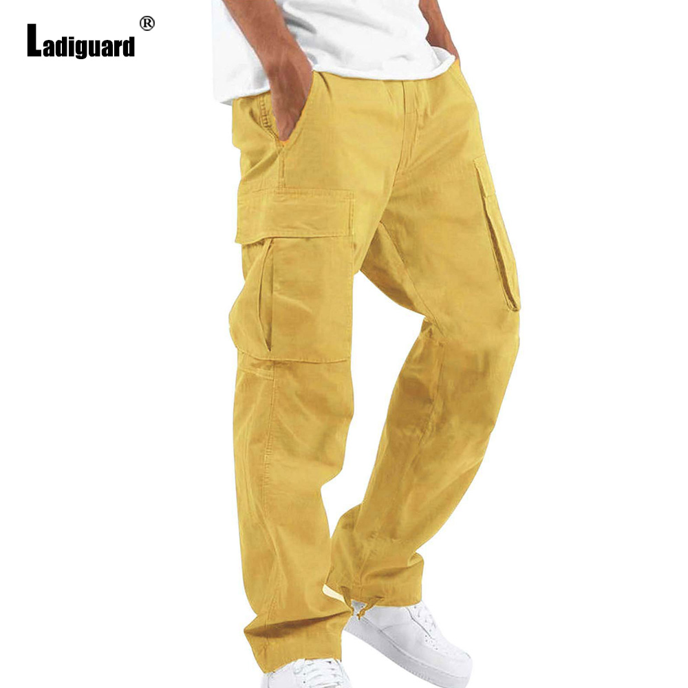 Plus Size 5xl Mens Multi-Pocke - Men'S Fashion Khaki Pants 评论和价格