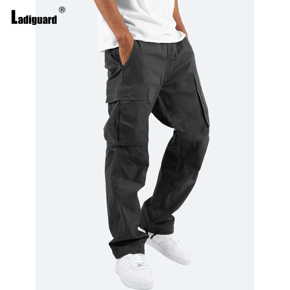 Plus Size 5xl Mens Multi-Pocke - Men'S Fashion Khaki Pants 评论和价格