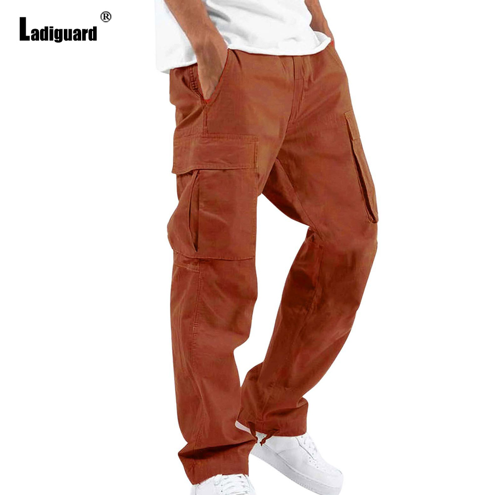 Plus Size 5xl Mens Multi-Pocke - Men'S Fashion Khaki Pants 评论和价格
