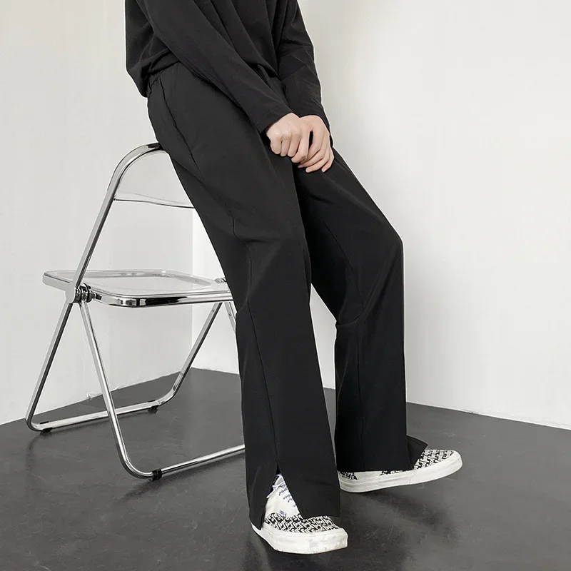 Korean Fashion Men Straight Ba - Men'S Fashion Khaki Pants 评论和价格