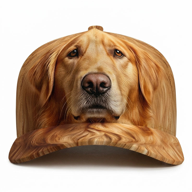 Golden Retriever Dog Baseball  - Trucker Hat Cap 评论和价格