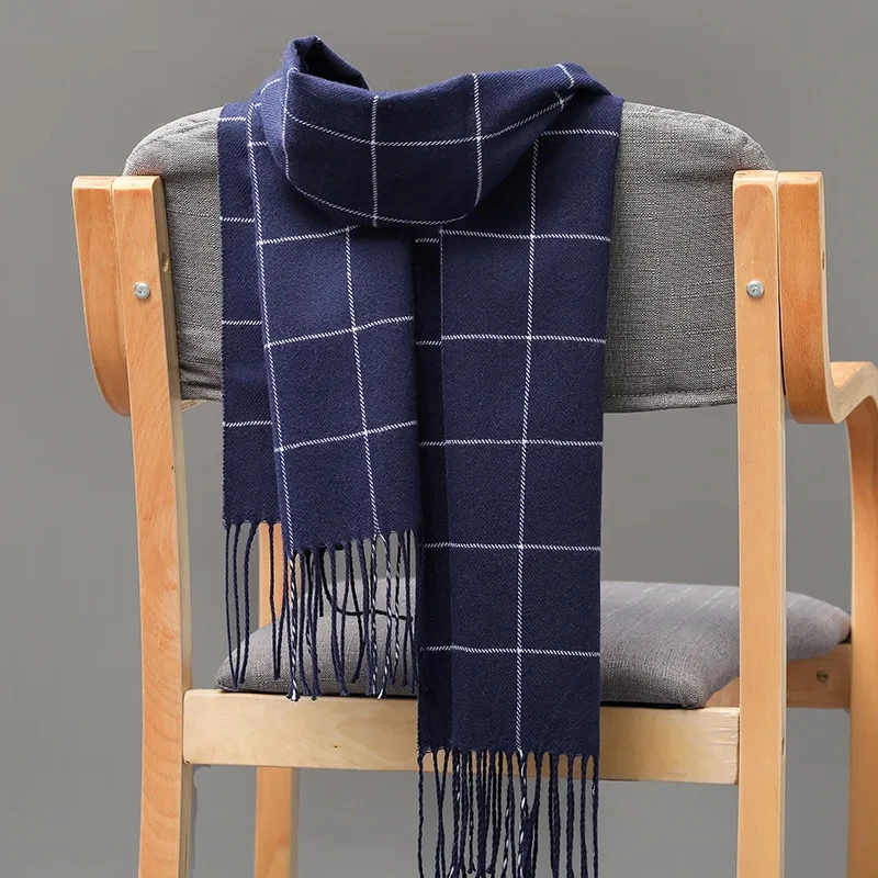 2024 New Winter Men Scarf Keep - Men Scarf Wool 评论和价格