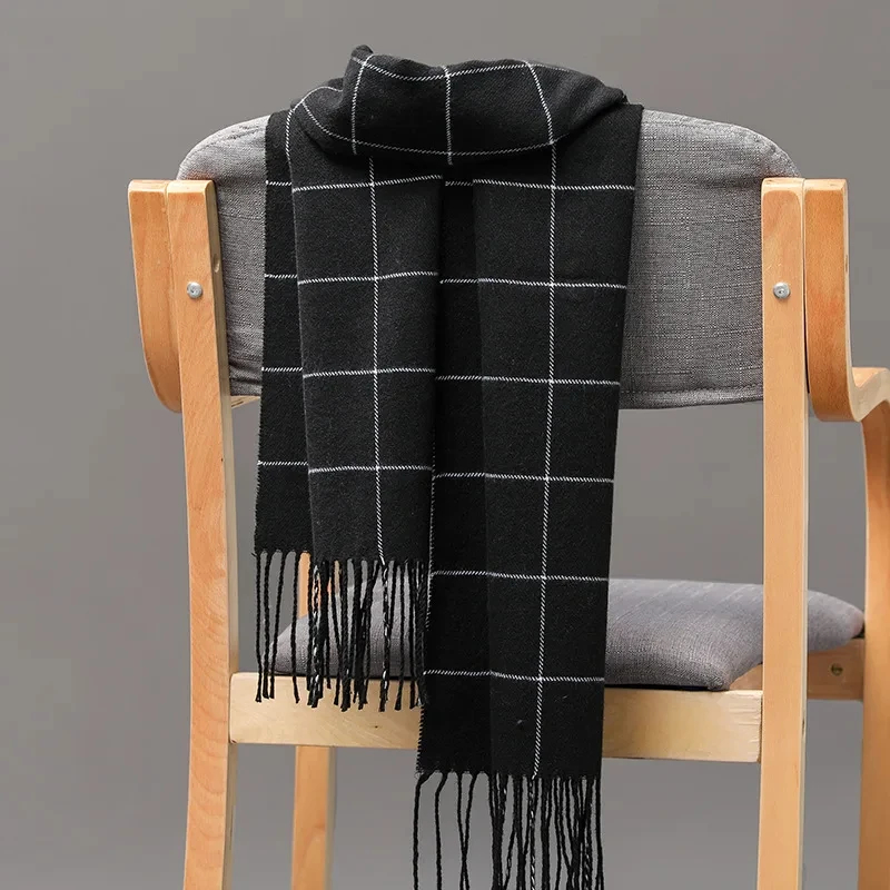 2024 New Winter Men Scarf Keep - Men Scarf Wool 评论和价格